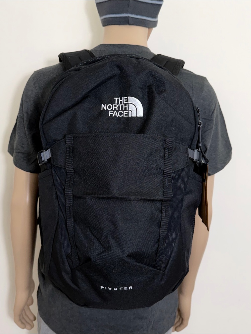 The North Face Pivoter Backpack School Bag TNF Black NEW WITH TAGS!